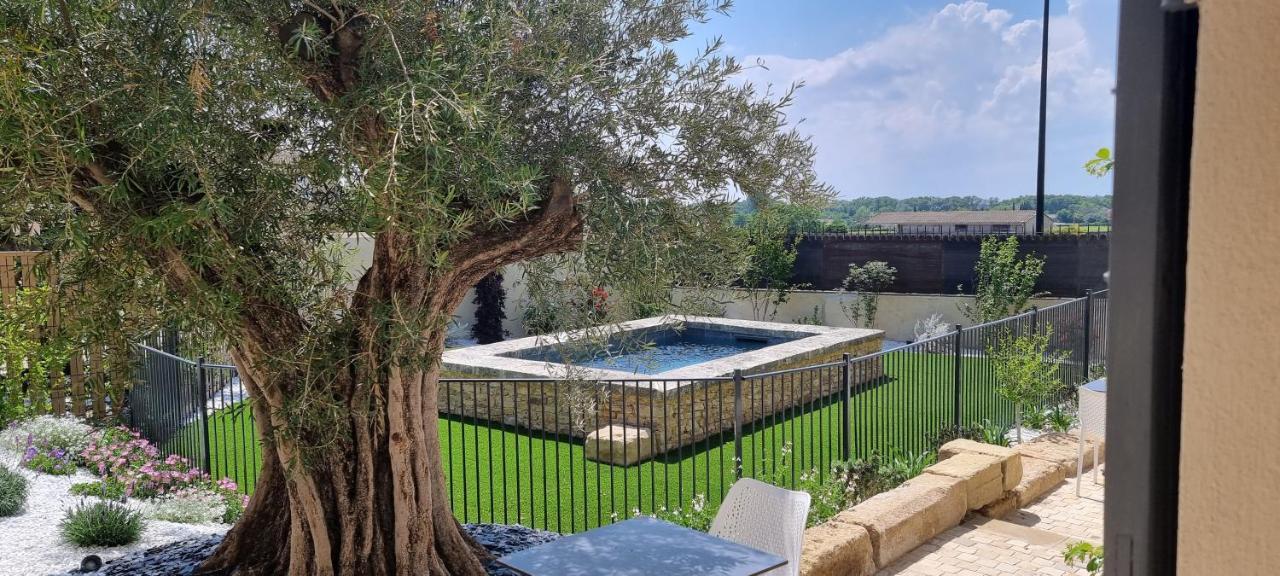 Le Petit Eden Panzió Saint-Quentin-la-Poterie Kültér fotó